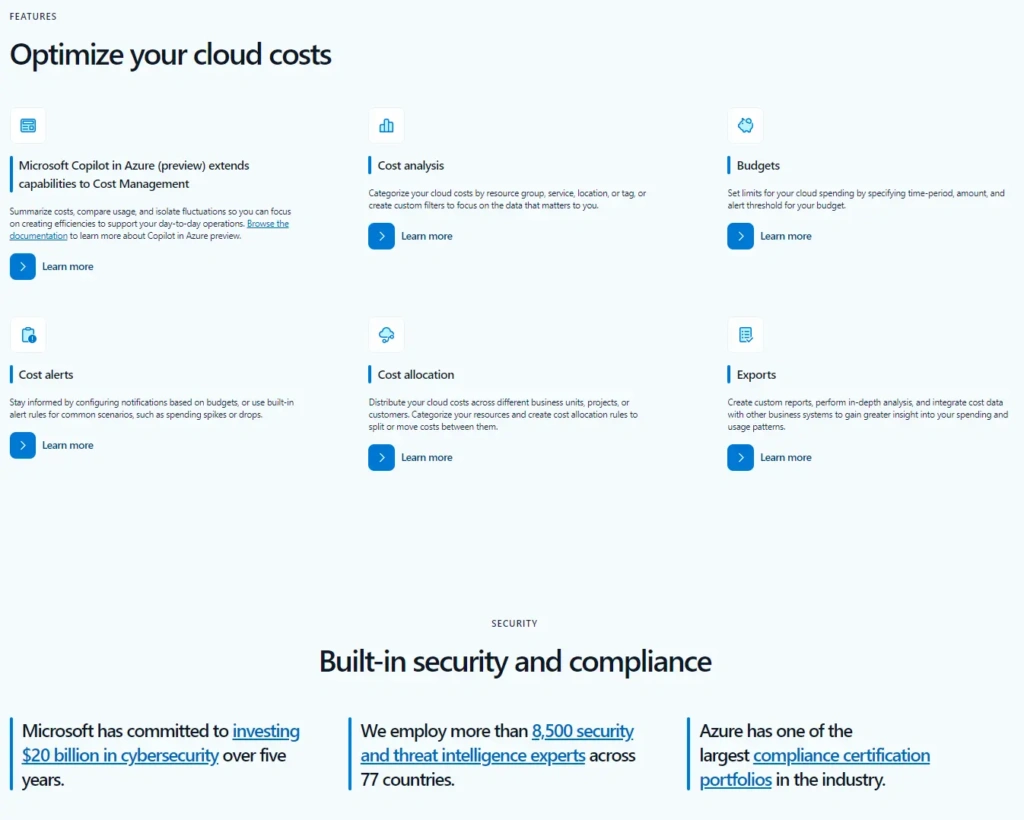 Azure Cost Management