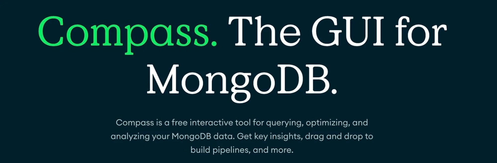 MongoDB Compass