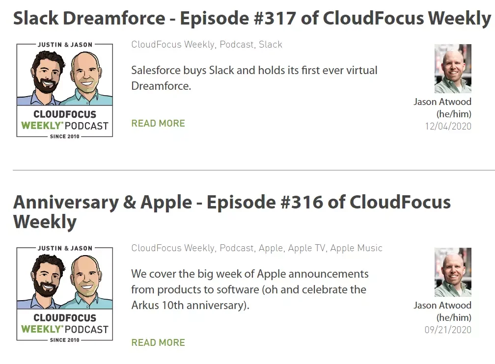 CloudFocus Weekly